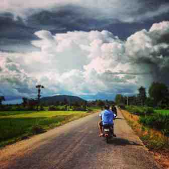 Cambodia Siem Reap tours activities countryside moto