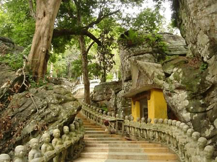 Staircase of Phnom Santuk