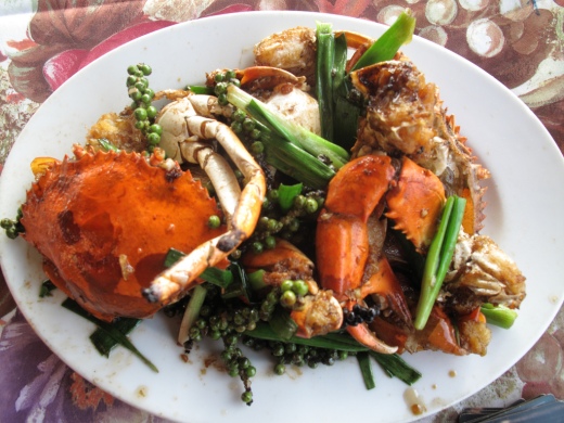 Cambodian Food Kampot Pepper Crab